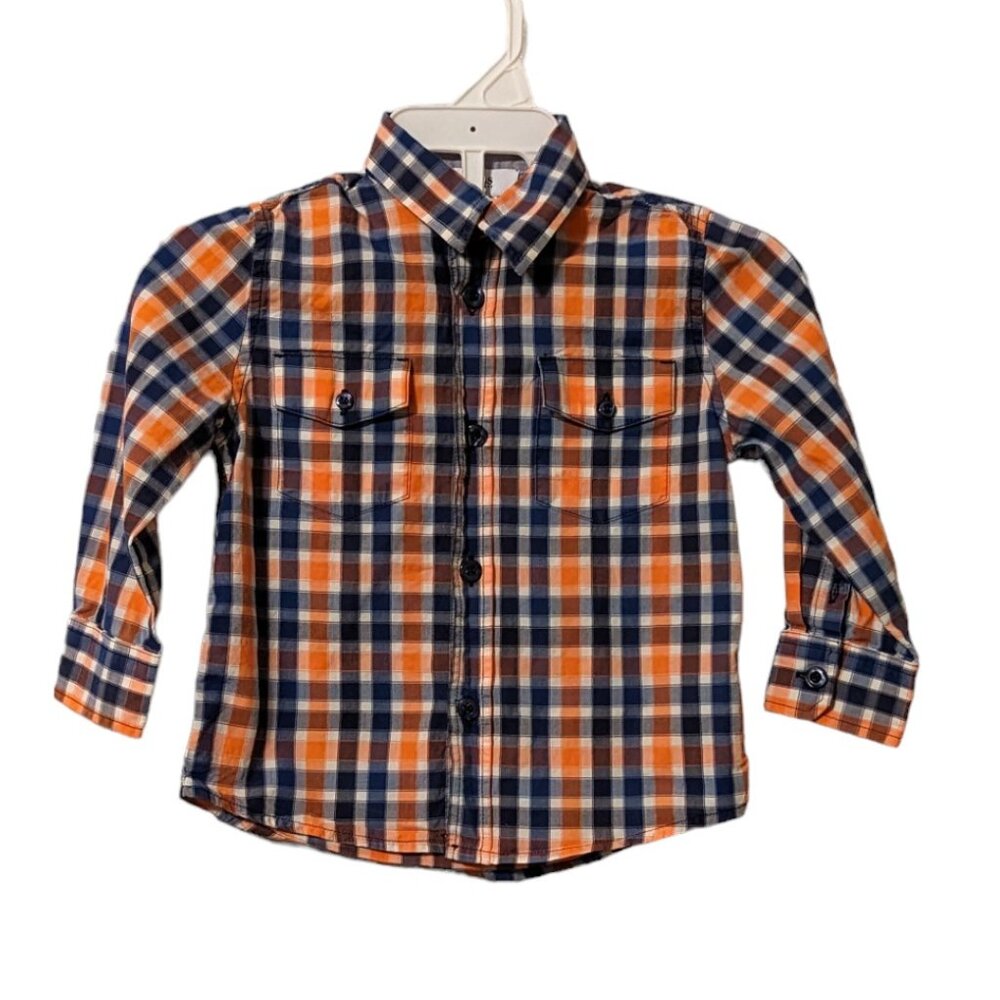 Hugo Boss Toddler Button Up Long Sleeve Top
